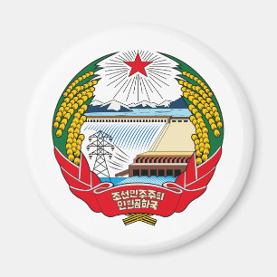 Íman Casaco de armas da Coreia do Norte