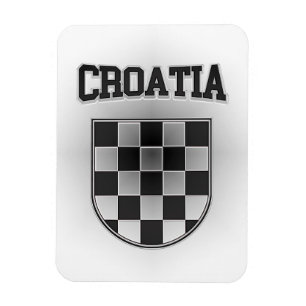 Íman Casaco de armas da Croácia