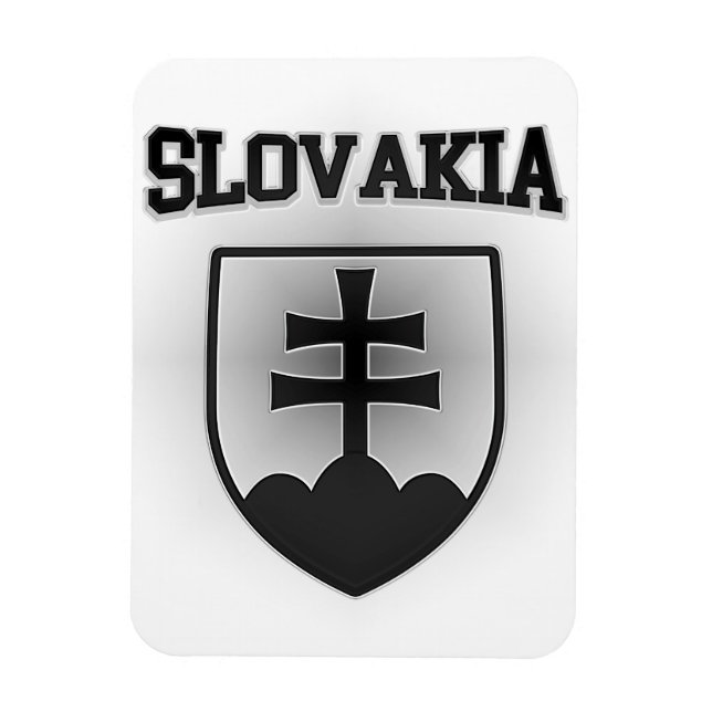 Íman Casaco de armas da Eslováquia (Vertical)