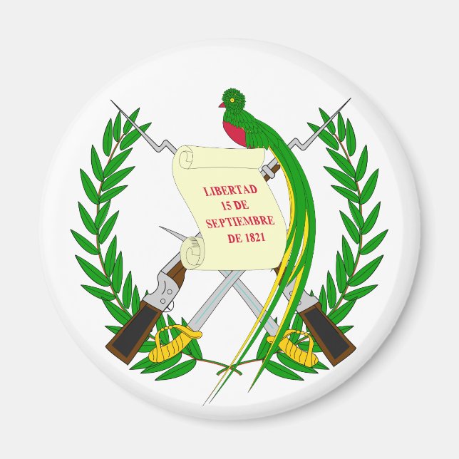 Íman Casaco de armas da Guatemala (Frente)