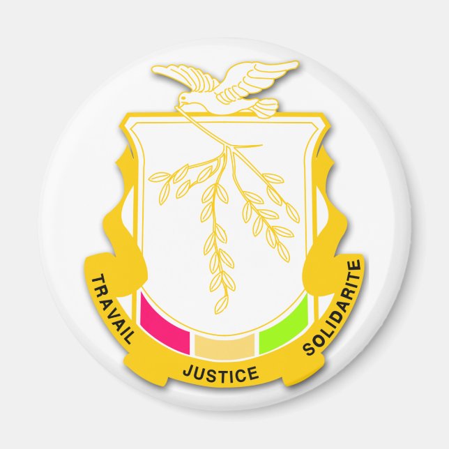 Íman Casaco de armas da Guiné GN (Frente)