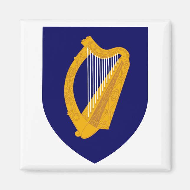 Íman Casaco de Armas da Irlanda (Frente)