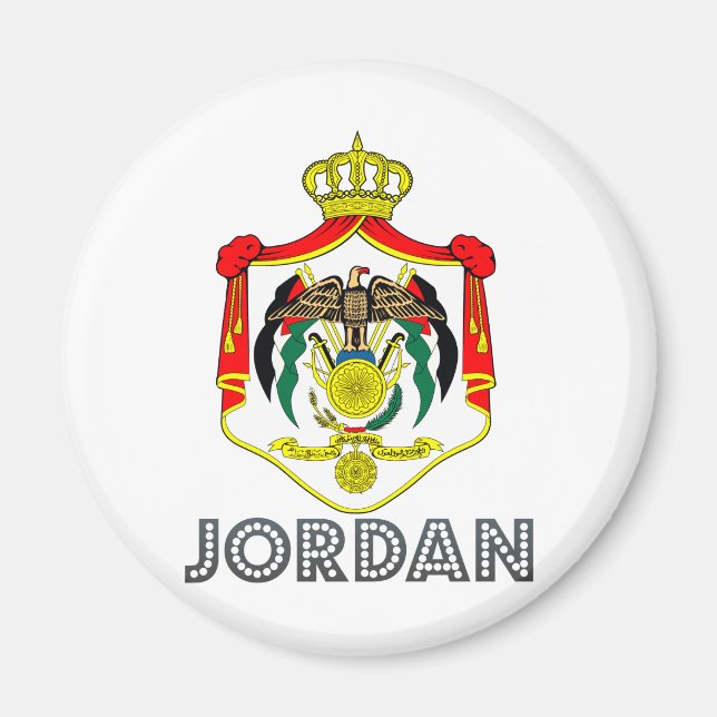 Íman Casaco de Armas da Jordânia (Frente)