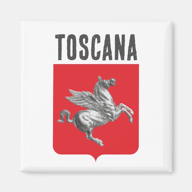 Íman Casaco de Armas da Toscana, ITÁLIA (Frente)