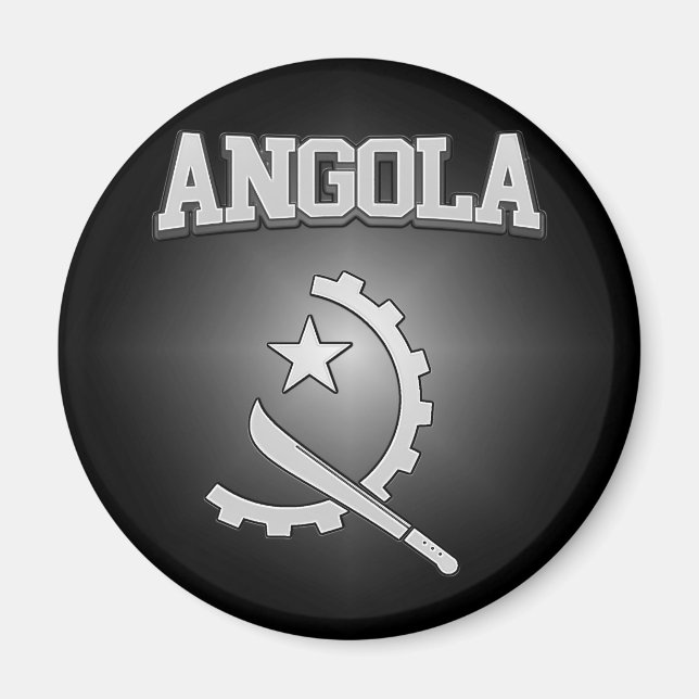 Íman Casaco de armas de Angola (Frente)