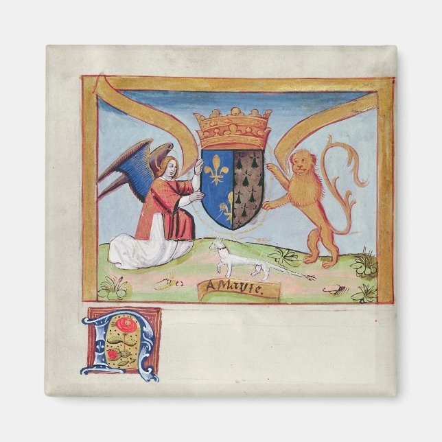 Íman Casaco de Armas de Anne da Bretanha 1515 (Frente)