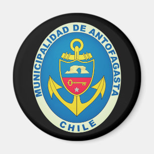 Íman Casaco de Armas de Antofagasta, Chile