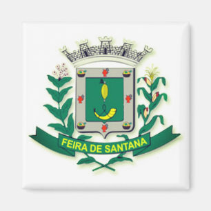 Íman Casaco de Armas de Feira de Santana (Bahia, Brasil