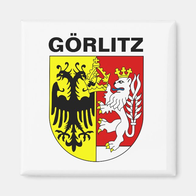 Íman Casaco de Armas de Görlitz, Alemanha (Frente)