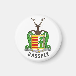 Íman Casaco de Armas de Hasselt, Bélgica