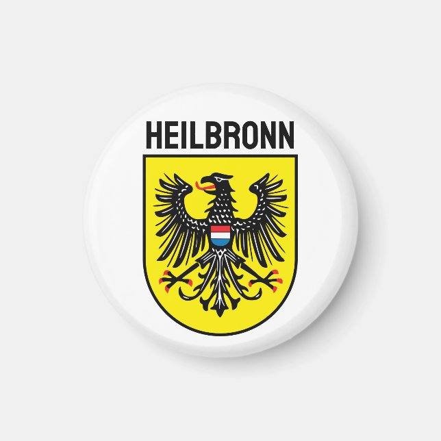 Íman Casaco de Armas de Heilbronn, Alemanha (Frente)