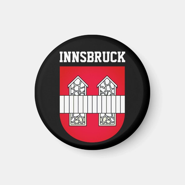 Íman Casaco de armas de Innsbruck - ÁUSTRIA (Frente)