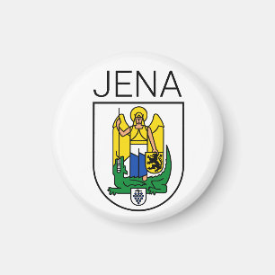 Íman Casaco de armas de Jena - Thüringen, ALEMANHA