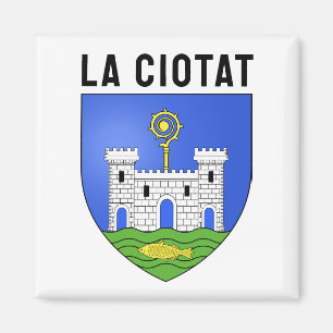 Íman Casaco de armas de La Ciotat - França