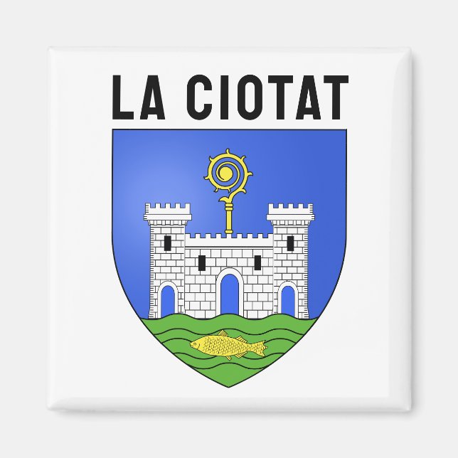 Íman Casaco de armas de La Ciotat - França (Frente)