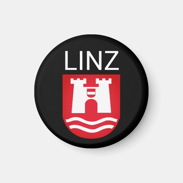 Íman Casaco de Armas de Linz, ÁUSTRIA (Frente)