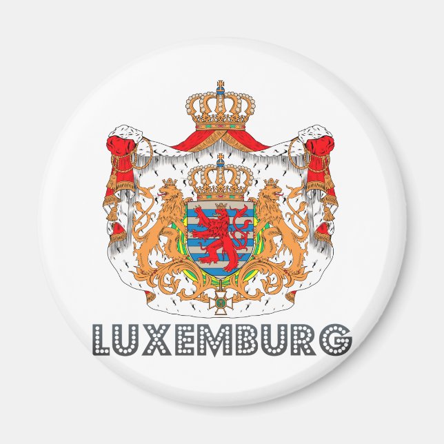 Íman Casaco de Armas de Luxemburgo (Frente)