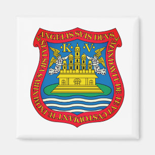 Íman Casaco de Armas de Puebla de los Ángeles, México