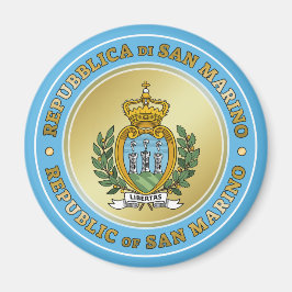Íman Casaco de Armas de São Marino