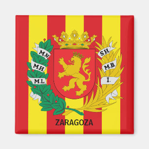 Íman Casaco de Armas de Saragoça, ESPANHA