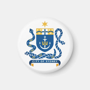 Íman Casaco de Armas de Sidney, Austrália