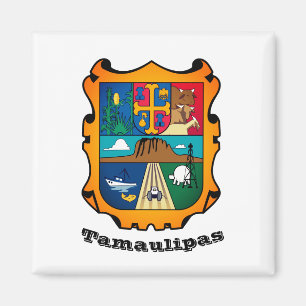 Íman Casaco de Armas de Tamaulipas (estado), México