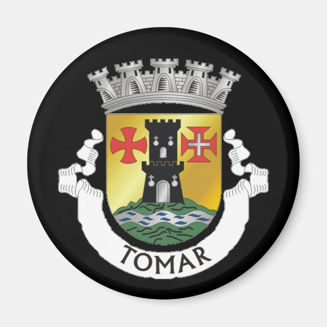 Íman Casaco de Armas de Tomar, Magneta PORTUGAL (Frente)