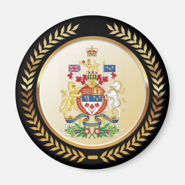 Íman Casaco de armas do Canadá (Frente)