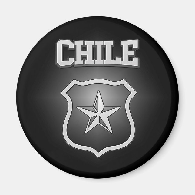 Íman Casaco de Armas do Chile (Frente)