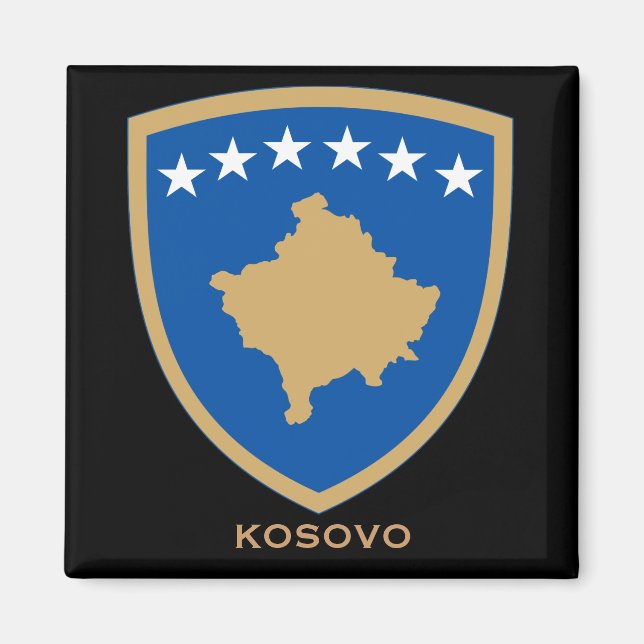 Íman Casaco de armas do Kosovo (Frente)