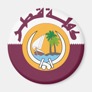 Íman casaco de armas do Qatar