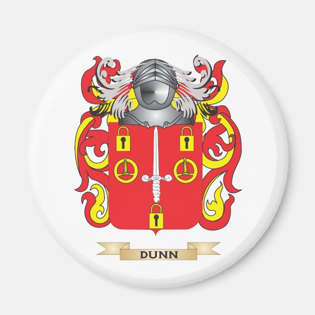 Íman Casaco de Armas Dunn (Escócia) (Frente)