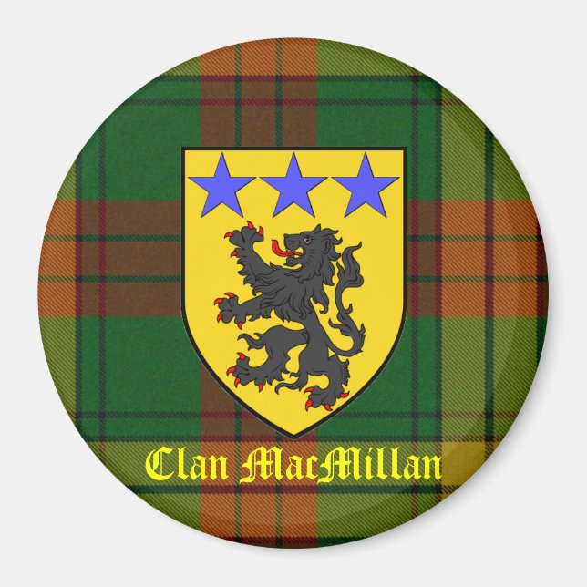 Íman Casaco de Armas MacMillan Tartan (Frente)