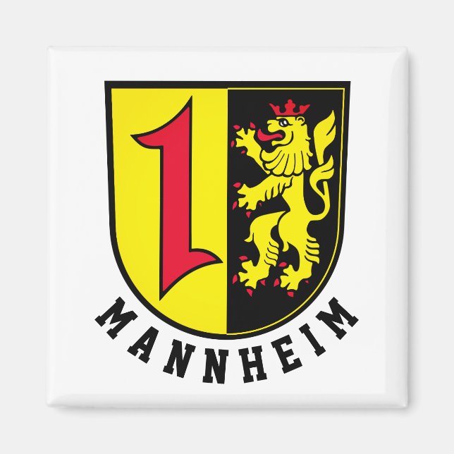 Íman Casaco de Armas Mannheim (Frente)
