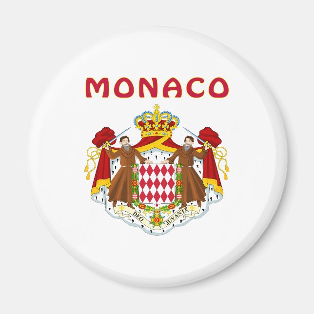 Íman CASACO de Armas MONACO (Frente)