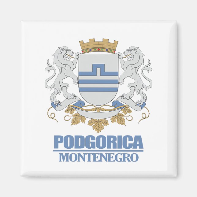 Íman Casaco de Armas Podgorica (Frente)