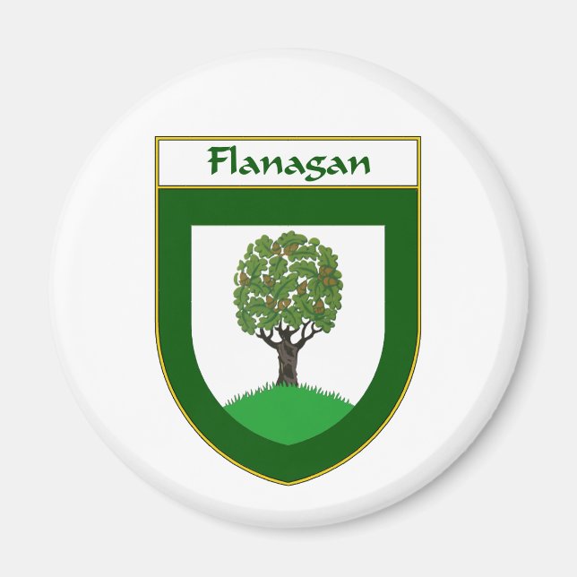 Íman Casaco de Armas/Proteção Familiar Flanagan (Frente)