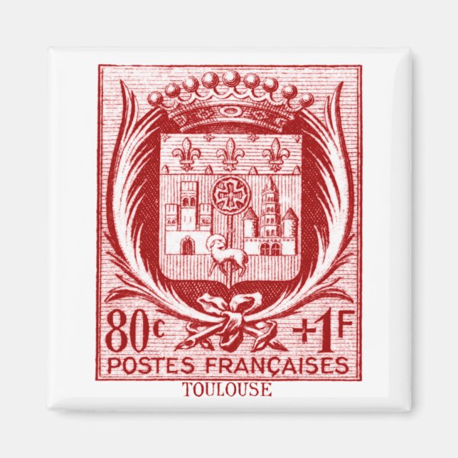 Íman Casaco de Armas, Toulouse França (Frente)