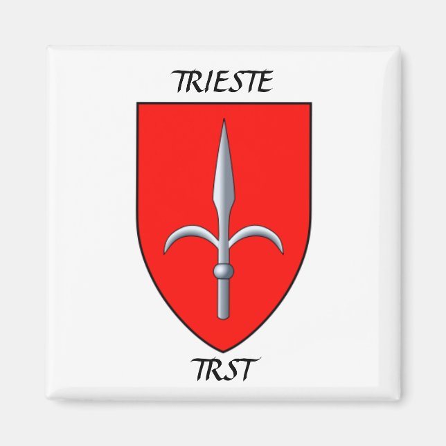 Íman CASACO de armas TRIESTE (Frente)