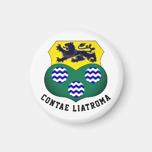 Íman Casaco de Arms de County Leitrim, Irlanda