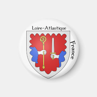 Íman Casaco de Arms Loire, France Magnet