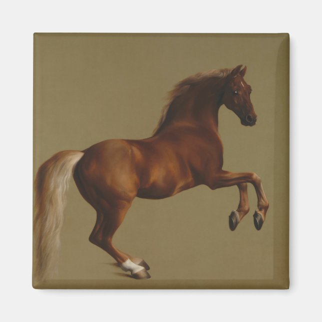 Íman Casaco de assobio do cavalo (por George Stubbs) (Frente)