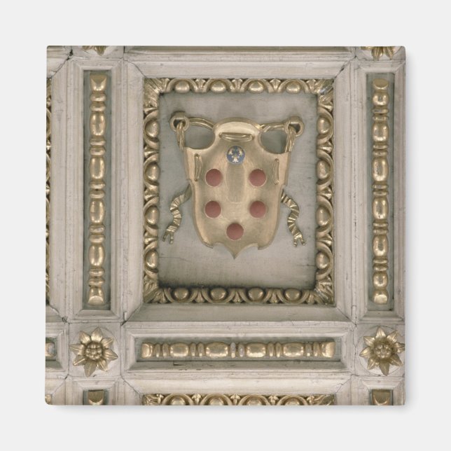 Íman Casaco de braços de Medici, do soffit da igreja (Frente)