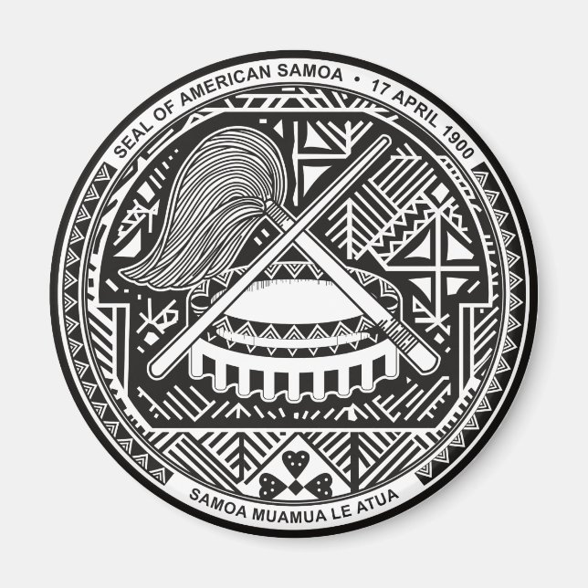 Íman Casaco Oficial Americano De Armas Heraldry Symb (Frente)