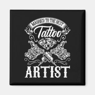 Íman Casado Com A Esposa Ou Marido Da Melhor Tatuagem