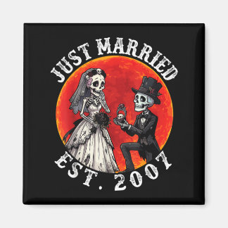Íman Casados Est 2007 Esqueleto Noiva Noivo 19º