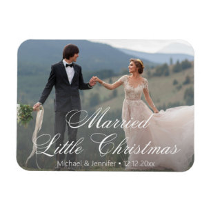 Íman casados pouco natal casamento foto feriado