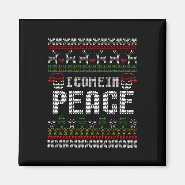 Íman Casais de Natal Feio Eu Vim (Frente)