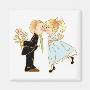 Íman Casal de Beijo Bonito