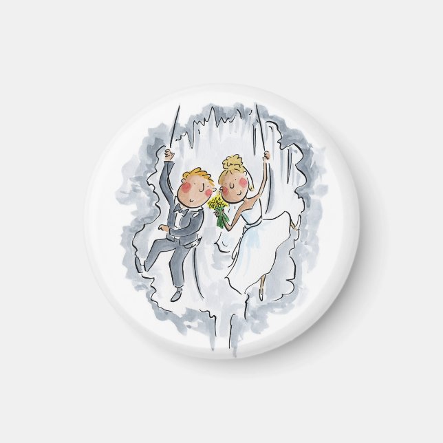 Íman Casal de Casamento de Subida (Frente)